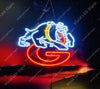 Georgia Bulldogs LED Neon Sign Light Lamp WIth Dimmer