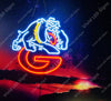 Georgia Bulldogs LED Neon Sign Light Lamp WIth Dimmer