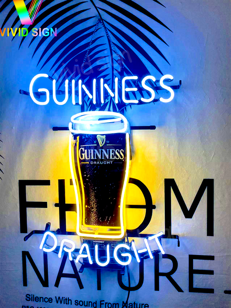 Guinness Draft Harp Beer Neon Light Sign Lamp With HD Vivid Printing