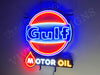 Gulf Motor Oil LED Neon Sign Light Lamp