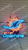 Miami Dolphins LED Neon Sign Light Lamp