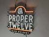 Proper Twelve Irish Whiskey LED Neon Sign Light Lamp With Dimmer