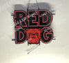 Red Dog Beer LED Neon Sign Light Lamp