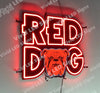 Red Dog Beer LED Neon Sign Light Lamp