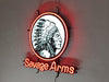 Savage Arms Logo LED Neon Sign Light Lamp With Dimmer