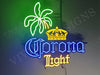 Corona Light Crown Palm Tree LED Neon Sign Light Lamp