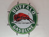 Buffalo Gasoline Oli Gas LED Neon Sign Light Lamp With Dimmer