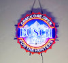 Busch Light Brewed Crack One Open For The Hunters LED Neon Sign Light Lamp