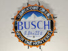 Busch Light Brewed Crack One Open For The Hunters LED Neon Sign Light Lamp