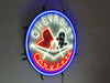 Chevy Corvette Flags Chevrolet Car LED Neon Sign Light Lamp With Dimmer