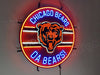 Chicago Bears Da Bears LED Neon Sign Light Lamp With Dimmer