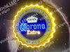 Corona Extra Mexico Bottle Cap LED Neon Sign Light Lamp