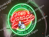 Dad's Garage Auto Bar Open LED Neon Sign Light Lamp