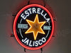 Estrella Jalisco Cerveza Beer LED Neon Sign Light Lamp With Dimmer