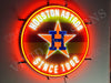 Houston Astros Baseball Since 1982 LED Neon Sign Light Lamp