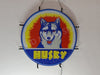 Husky Gasoline Fuel Gas LED Neon Sign Light Lamp With Dimmer