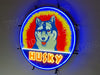Husky Gasoline Fuel Gas LED Neon Sign Light Lamp With Dimmer