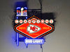 Super Bowl LVIII Kansas Chiefs Champions Beer LED Neon Sign Light Lamp