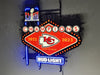 Super Bowl LVIII Kansas Chiefs Champions Beer LED Neon Sign Light Lamp