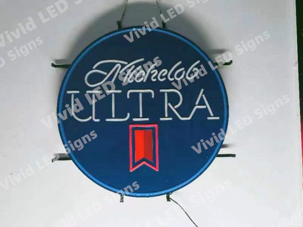 Michelob Ultra Logo LED Neon Sign Light Lamp