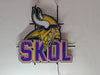 Minnesota Vikings Skol LED Neon Sign Light Lamp With Dimmer