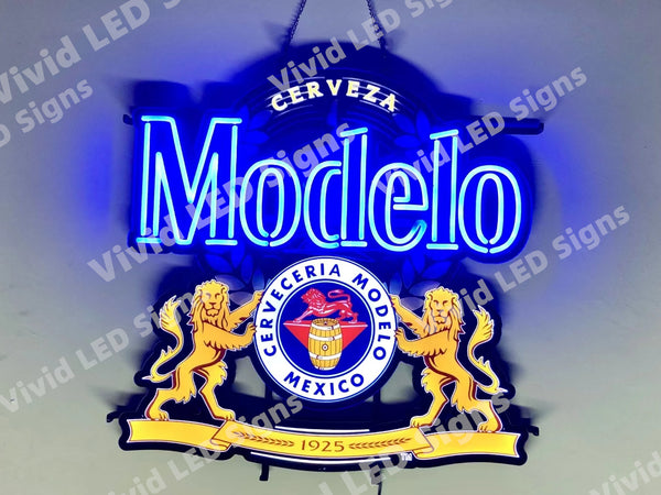 Modelo Especial Cerveza LED Neon Sign Light Lamp