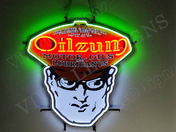 Oilzum Motor Oils LED Neon Sign Light Lamp