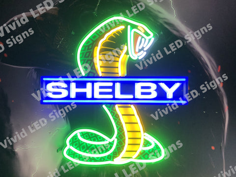 Shelby LED Neon Sign Light Lamp