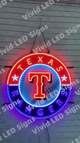Texas Rangers LED Neon Sign Light Lamp – neonsign.us