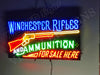 Winchester Rifles And Ammunition LED Neon Sign Light Lamp