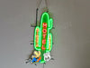 Route 66 Siesta Motel LED Neon Sign Light Lamp With Dimmer