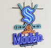 Modelo Cerveza Beer Seattle Kraken Ice Hockey Team LED Neon Sign Light Lamp