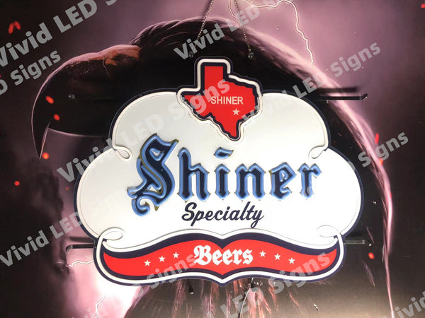 Shiner Specialty Beer LED Neon Sign Light Lamp