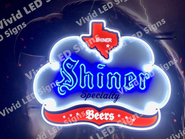 Shiner Specialty Beer LED Neon Sign Light Lamp