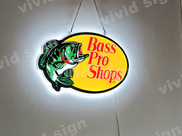 Bass Pro Shops Fishing 3D LED Neon Sign Light Lamp – neonsign.us