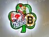 Boston Irish Sport Teams Patriots Celtics Red Sox Bruins 3D LED Neon Sign Light Lamp