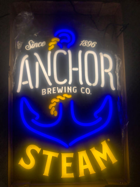 Anchor Brewing SF Steam LED Neon Sign Light Lamp