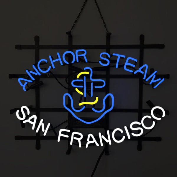 San Francisco Anchor Steam Beer CC Neon Sign Light Lamp