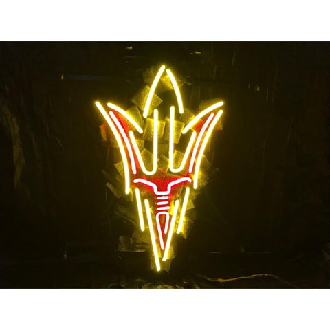 Arizona State Sun Devils ASU Blade Neon Sign Light Lamp