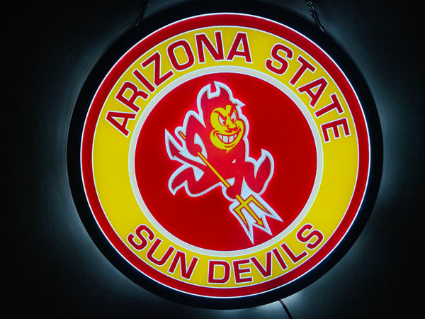 Arizona State Sun Devils 3D LED Neon Sign Light Lamp