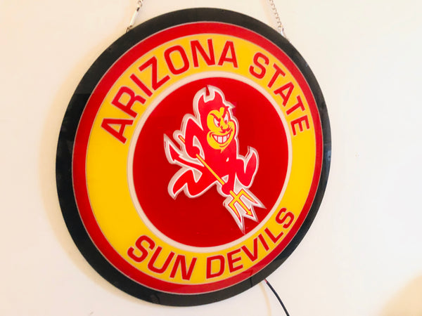Arizona State Sun Devils 3D LED Neon Sign Light Lamp