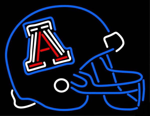 Arizona Wildcats Mascot Helmet Neon Sign Light Lamp
