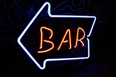 Arrow Bar Neon Light Sign Lamp Real Glass Wall Decor