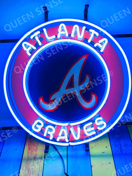 Atlanta Braves Neon Light Sign Lamp With HD Vivid Printing Technology