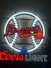 Atlanta Braves Baseball Light Beer LED Neon Sign Light Lamp With Dimmer