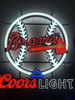 Atlanta Braves Baseball Light Beer LED Neon Sign Light Lamp With Dimmer
