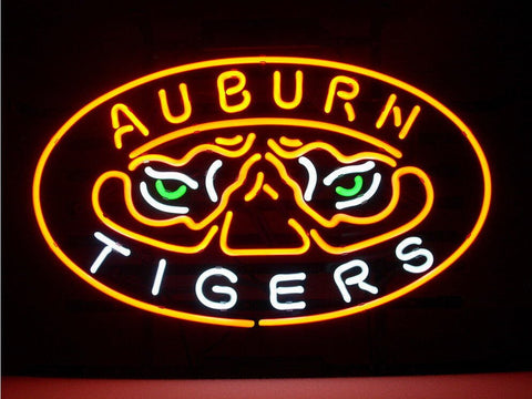 Auburn Tigers Mascot Neon Sign Light Lamp