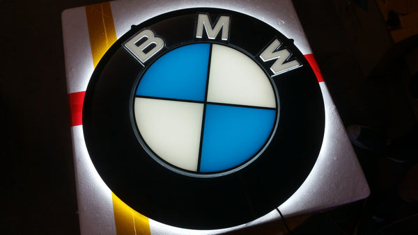 BMW Auto Sports Car 3D LED Neon Sign Light Lamp