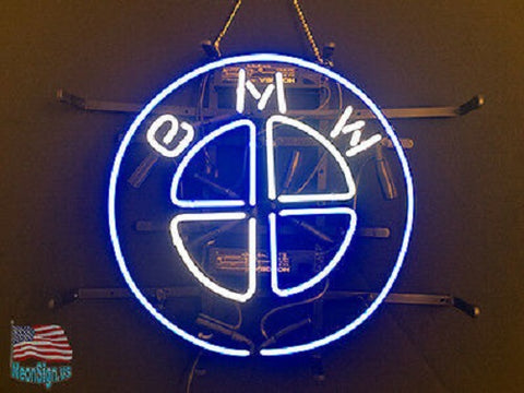 BMW Car Auto Dealer Sports Car Neon Sign Light Lamp