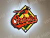 Baltimore Orioles 3D LED Neon Sign Light Lamp